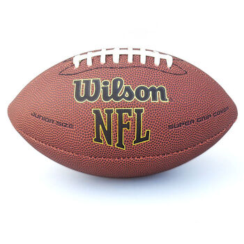 wilson橄榄球维尔胜美式比赛儿童橄榄球nfl金棕色1825球柠檬黄17809