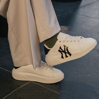 mlb美职棒鞋子男鞋女鞋情侣款 2022秋季新款棒球运动休闲厚底内增高