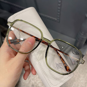 弗恩与加缪j008新款小红书时尚tr90眼镜框女防蓝光网红素颜光学透绿框