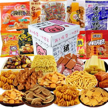 小零食女生休闲食品整箱零食