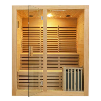朗奢桑拿房家用汗蒸房全身家庭用湿蒸美容院干蒸光波房蒸汽房 180*150