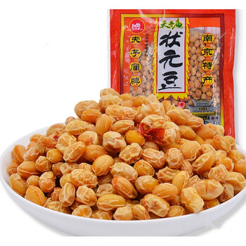 夫子庙状元豆江 290g 南京特产零食零嘴小吃炒货独立包装 380g罐装
