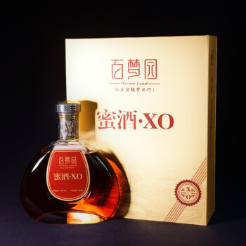 百夢園果酒純蜂蜜釀造皇城相府蜂蜜蒸餾酒蜜酒xo蜜釀紅酒40度高奢禮盒