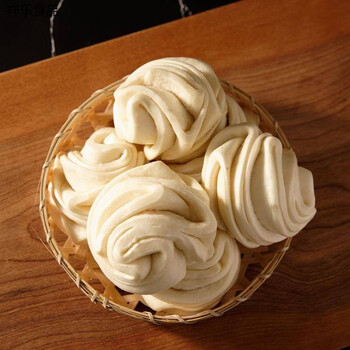 花卷馒头速冻早餐咸味北方面食千层卷老面东北花卷面点 手工花卷【3个