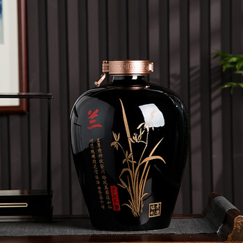 陶瓷空酒瓶景德镇宝福祥家用密封510斤装酒壶酒坛子酒罐装酒器具存酒