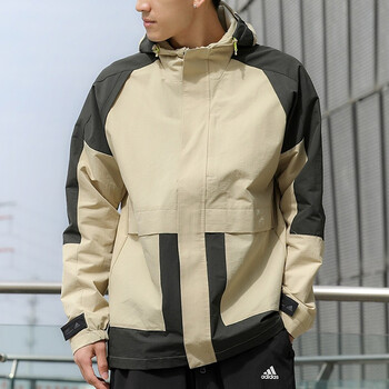 阿迪达斯外套男装上衣adidas 2022秋季新款运动服跑步训练健身透气