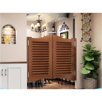 igiftfire定制简约现代半腰门吧台门内外双开牛仔门艺术设计复古矮门