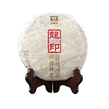 大益普洱茶 生茶 2012年龙印 青饼 357g/饼 一饼装