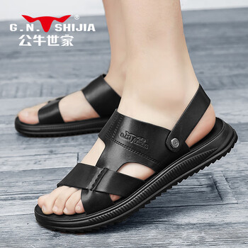 鞋靴>流行男鞋>男士凉鞋>其它男士凉鞋>公牛世家>公牛世家凉鞋男2024