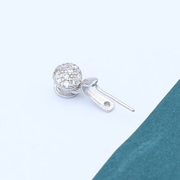 珠宝首饰>翡翠>翡翠吊坠>莘语>莘语18k金吊坠扣头s925银项链扣子佛公