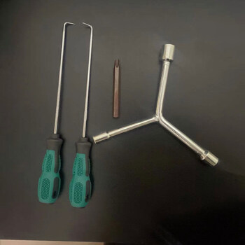 扳手洗衣机波轮盘拆洗工具多功能三角套筒三角扳手十字披头一对拉勾长