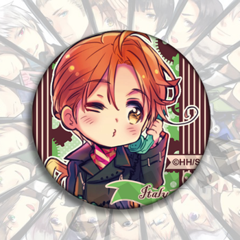 2022新款黑塔利亚axispowers动漫周边吧唧二次元包包挂件cos徽章美国