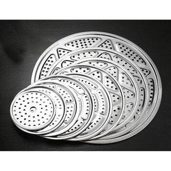 适用苏泊尔蒸格通用不锈钢蒸片400蒸架蒸锅篦子蒸笼片爱仕达炒锅 直径