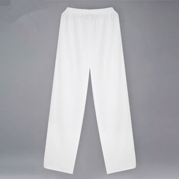 青柠悦春夏季新款汉服中衣中裤男女白色打底内搭衫夏秋里衣情侣薄款