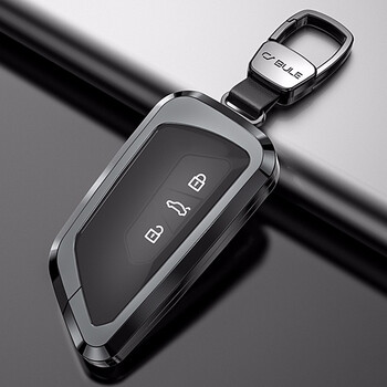 迪加伦金属全包大众凌渡l钥匙套高尔夫8揽境id6id4crozz途昂x大众d款