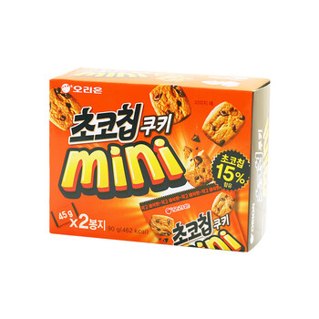 隽颜堂韩国进口零食orion好丽友巧克力味曲奇饼干盒装下午茶小点心10