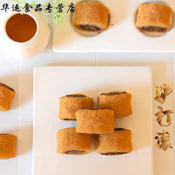天津桂发祥十八街传统糕点零食正宗特产驴打滚艾窝窝豌豆黄山楂糕 300