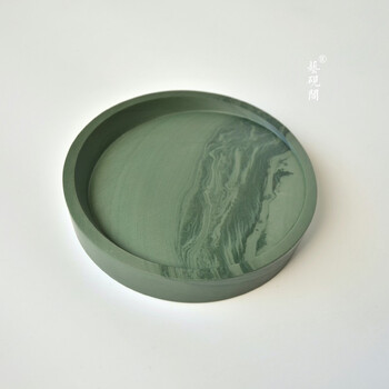 艺砚阁甘肃洮河砚马蹄砚孤品水泉老坑甘肃四大名砚专业传承人手工文房