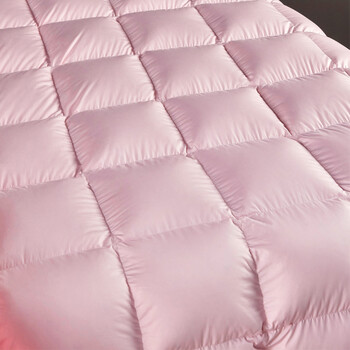 芍萌羽绒被壳 被壳皮自充绒加工被半成品高密防钻绒被套内胆芯面料 纯