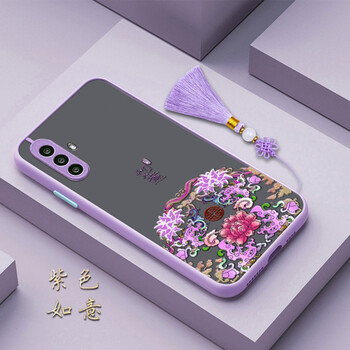 捷威丘vivox30手机壳中国风国潮5g磨砂硬壳网红女款潮牌浮雕x30外壳