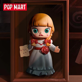 泡泡玛特molly × 华纳100系列周年盲盒潮流礼物 安娜贝尔(确认款)