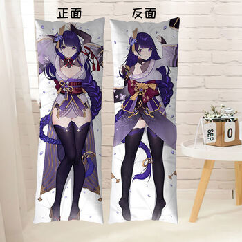 雷电将军抱枕成人 雷电将军性感等身抱枕头原神周边巴尔泽布雷神双人