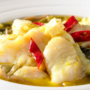 哈鲜 冷冻老坛酸菜鱼 酸菜巴沙鱼 400g 半成品方便菜 海鲜水产