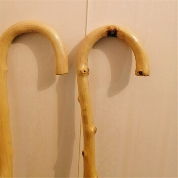 天然藤条手杖实木一体老人拐棍木制轻便防滑老年人复古实木拐杖棍