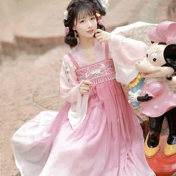 朔玉云裳原创小个子汉服女改良日常汉元素连衣裙夏款仙气齐胸襦裙古装