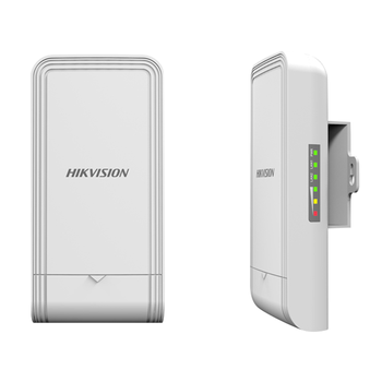 海康威视hikvision无线网桥1千米一公里58g拨码网桥支持太阳能快速