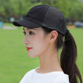 阖萱白帽子短檐透气网帽短帽檐帽子女棒球帽夏季短沿夏款小檐户外网眼鸭舌帽黑色可调节 收藏优选发货 图片价格品牌报价 京东