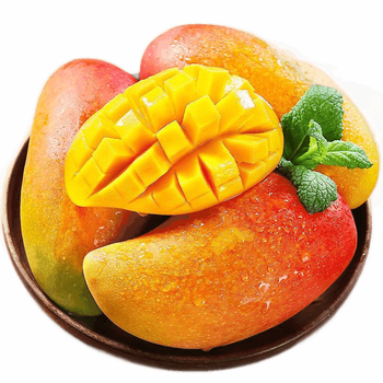 现摘海南贵妃芒果小台芒果单果100克起生鲜新鲜水果贵妃芒果带箱995斤