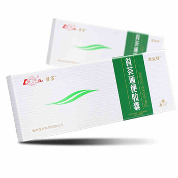 顺益舒 首荟通便胶囊 0.35g*6粒 3盒装