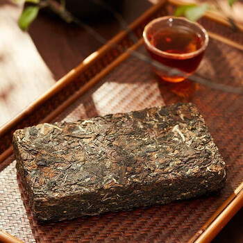 禾澹福鼎福建福建白茶贡眉年老白茶巧克力茶砖陈年高山老白茶180g年