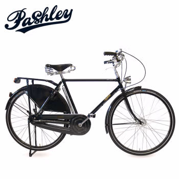 
Electra Pashley联名复古手工自行车休闲城市男士变速复古上班潮通勤单车 黑色 20.5寸车架 内5速