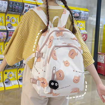 卡通书包女夏初中学生小学生韩版可爱女童日式ins网红女孩旅行背包