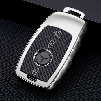 适用于2021款奔驰g500钥匙套 挂扣g350 g63amg钥匙包gls450遥控钥匙