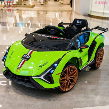 兰博基尼小孩大人能坐能开的跑车电动车四轮带遥控宝宝汽车男女玩具车