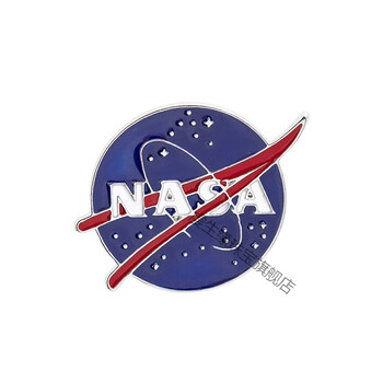 nasa胸针美国宇航局金属徽章旅行者号胸章创意服饰包包扣针饰品c17162