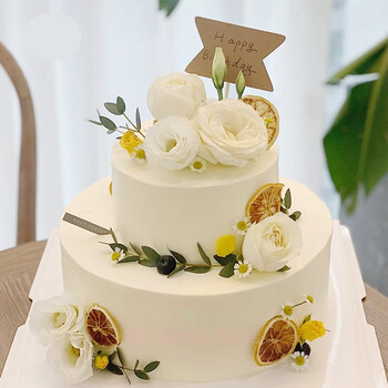 京集双层网红小清新系列蛋糕86寸