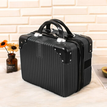 证件收纳箱14寸手提行李箱化妆包女小型轻便16密码旅行皮箱证件迷你