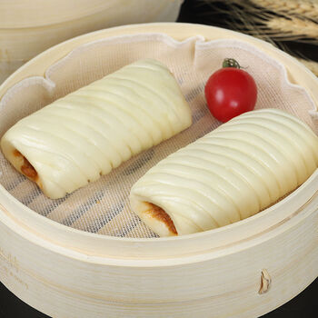 奥尔良鸡肉金丝卷速冻面食早餐半成品80克10个装10个800g鸡肉奥尔良