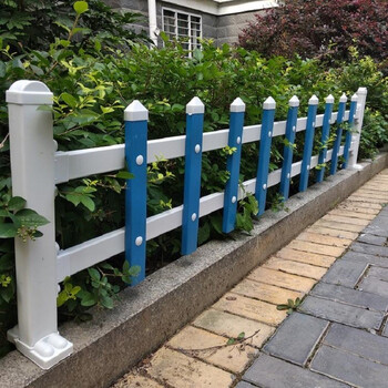 pvc塑钢草坪护栏户外塑料花园围栏室外市政校园庭院篱笆栅栏隔离围挡