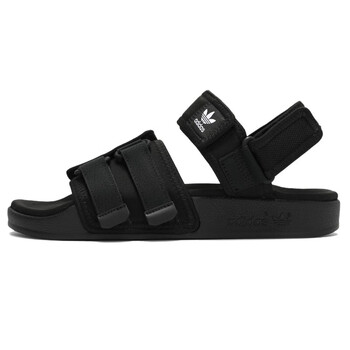 阿迪达斯 (adidas)三叶草男鞋女鞋凉鞋 透气舒适沙滩鞋 情侣运动鞋 gz