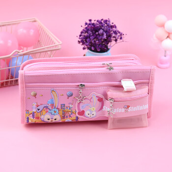笔袋小学生文具盒铅笔盒玲娜贝儿网红少女心儿童礼物 星黛露粉色