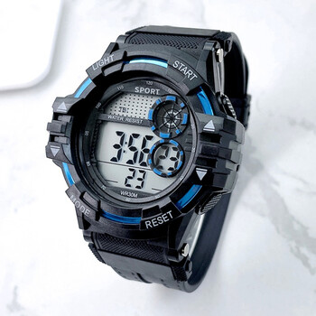 乐心hiin运动电子表儿童夜光防水闹钟男士手表韩版时尚潮流户外跑步