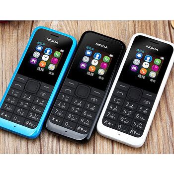 nokia/诺基亚rm1134经典直板按键无摄像头老人学生备用小手机 黑色仅