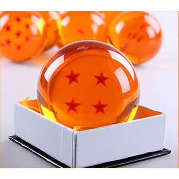 古仕龙动漫七龙珠7颗水晶球一套装神龙模型玩具四星球许愿礼物生日