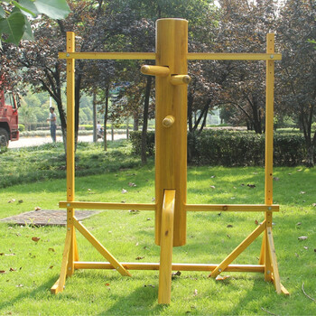 木人桩咏春拳木人桩不倒翁家用木人桩三角木桩吸盘木人桩框架木人桩