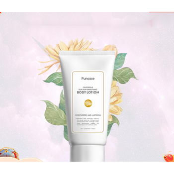 粉瑟丝滑嫩肤金盏花身体乳 保湿滋润香体去鸡皮秋冬学生男女 150g/ml